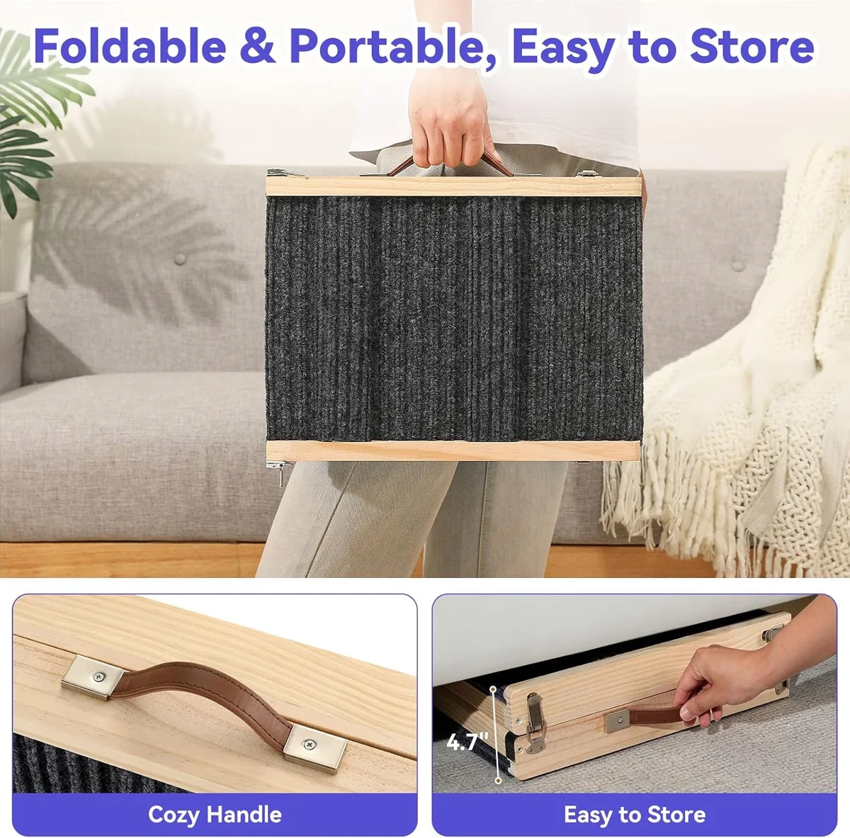 Folding Dog Ramp shown in the original product photograph